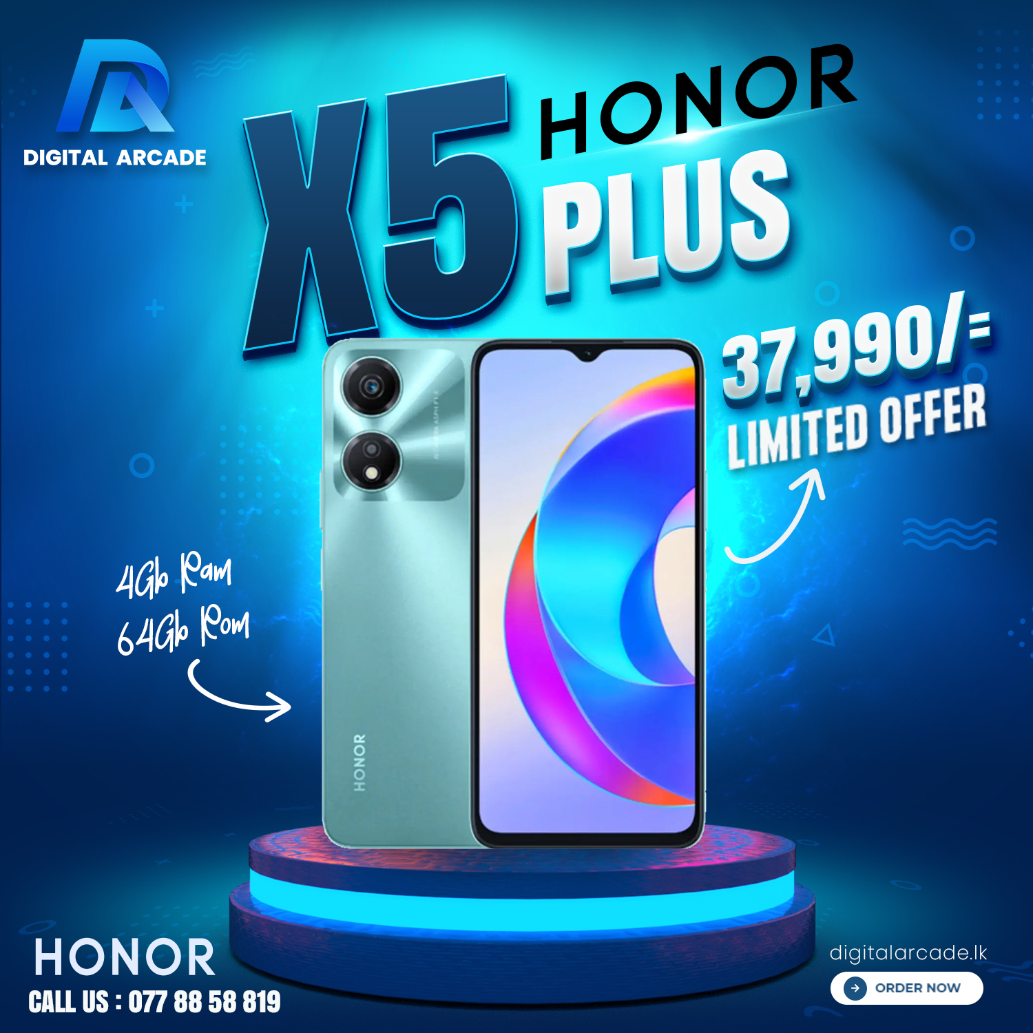 HONOR X5 Plus